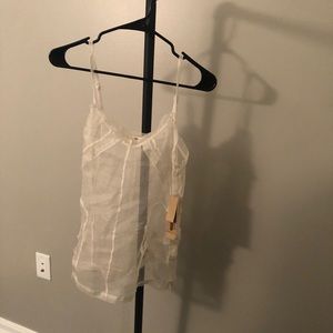 DKNY see through tank top